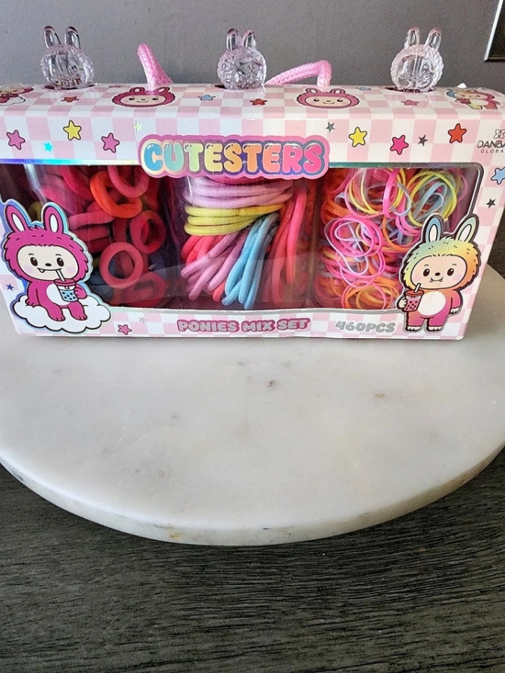 Danbar Global Cutesters Ponies Mix Set 460PCS Hair Accessories